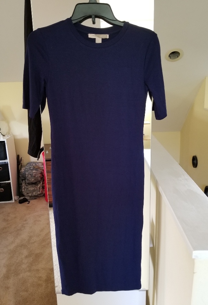 Blue dress